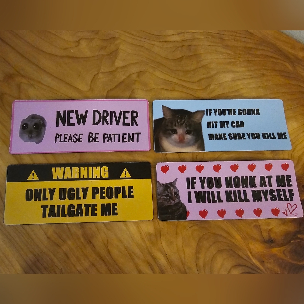 Funny Car Magnets, Pick 1